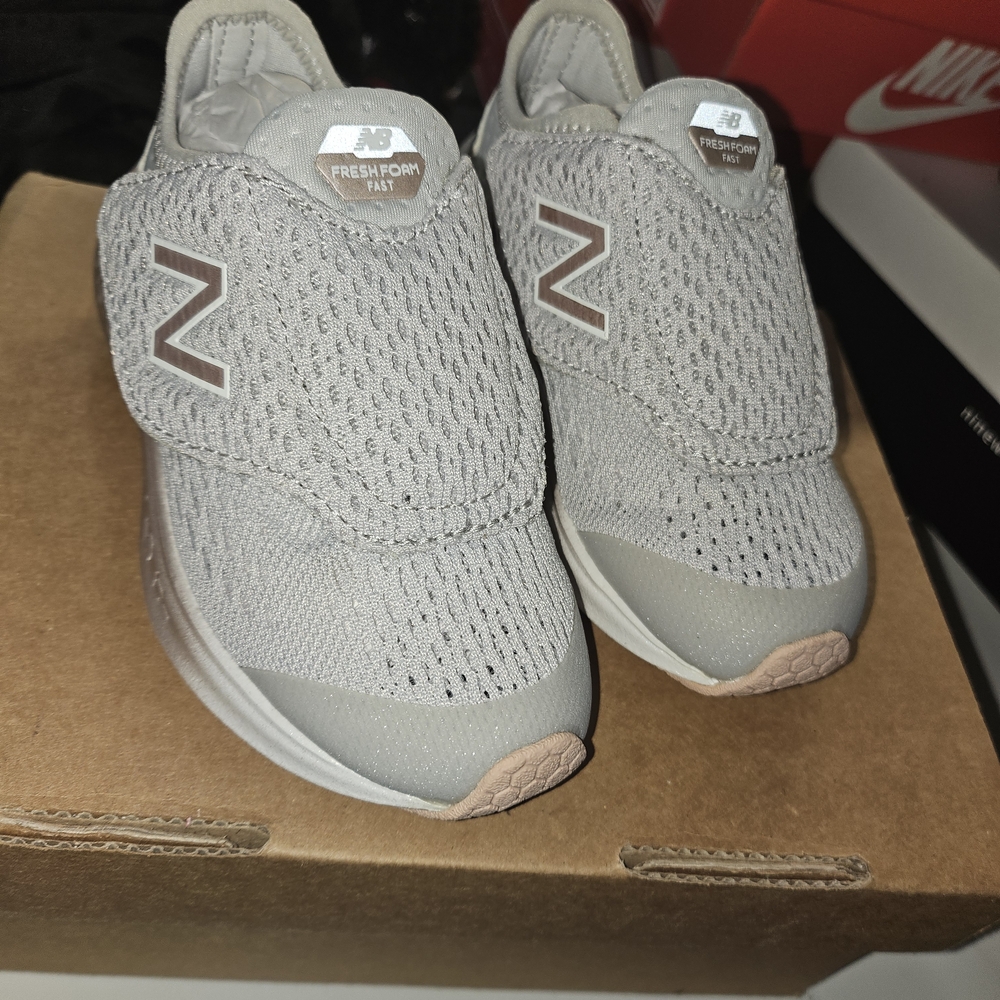 New Balance Light Gray Fresh Foam Sneakers